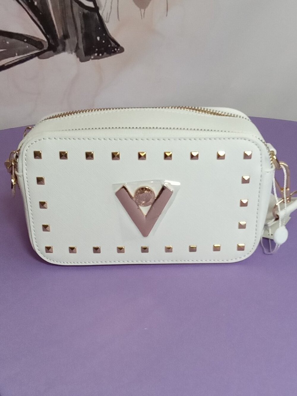 Valentino Orlandi White/Cream crossbody